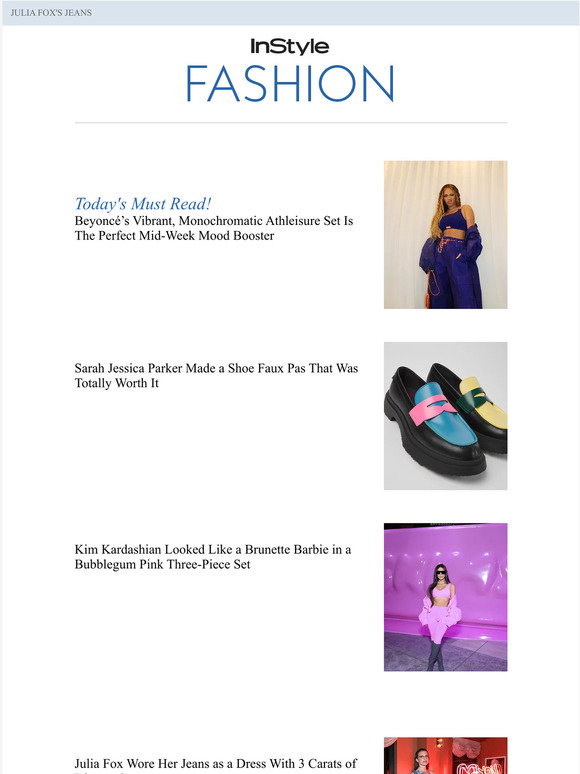 InStyle: Beyoncé’s monochromatic set is a major mood booster | Milled