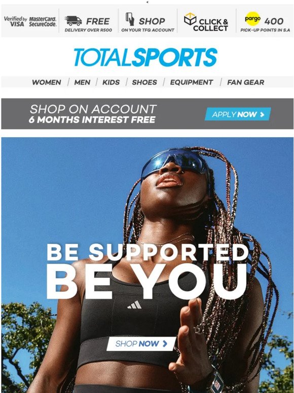 Be You, Be Supported With adidas 💪