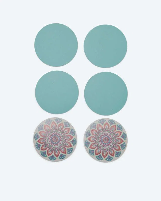 Fancy Glasuntersetzer, 6er Set