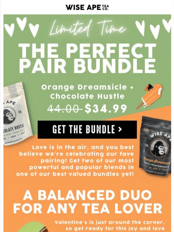 💚 The Perfect Pair Bundle is Here! 🧡 Shop and Save For Your Special Someone