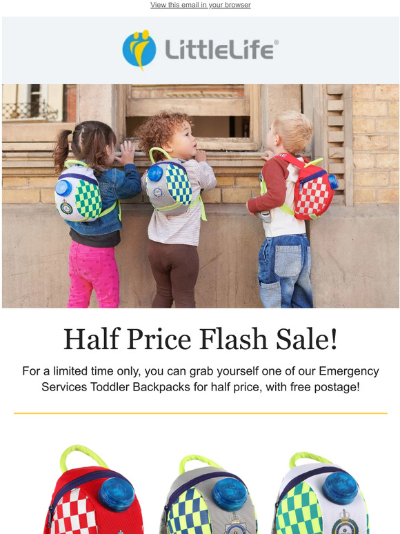 Half Price Flash Sale