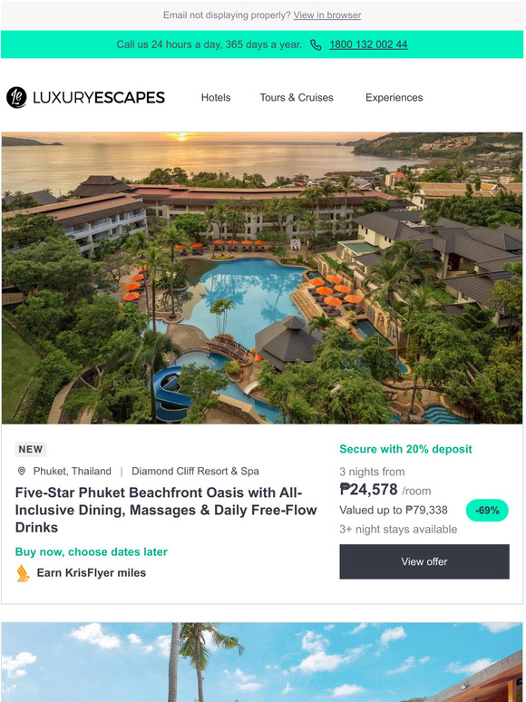 Lux Group: Phuket Beachfront Oasis W. All-Inclusive Dining & All-Day ...