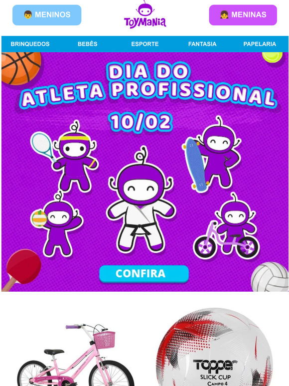 Dia do Atleta Profissional! 🏆⚽🎾⛸️