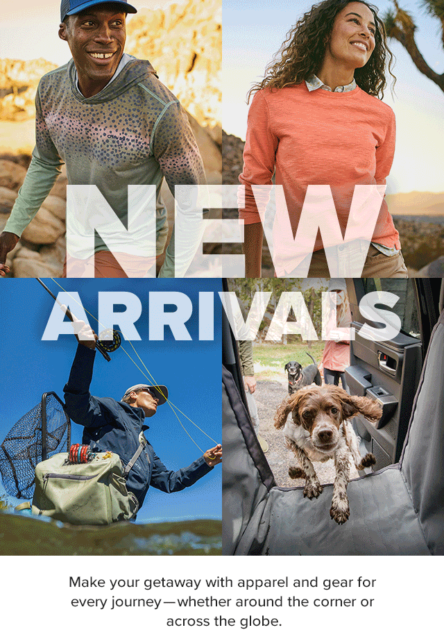 Orvis New spring arrivals you'll want to see! Milled