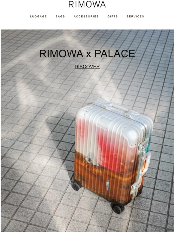 Rimowa US Limited Edition RIMOWA x PALACE Milled