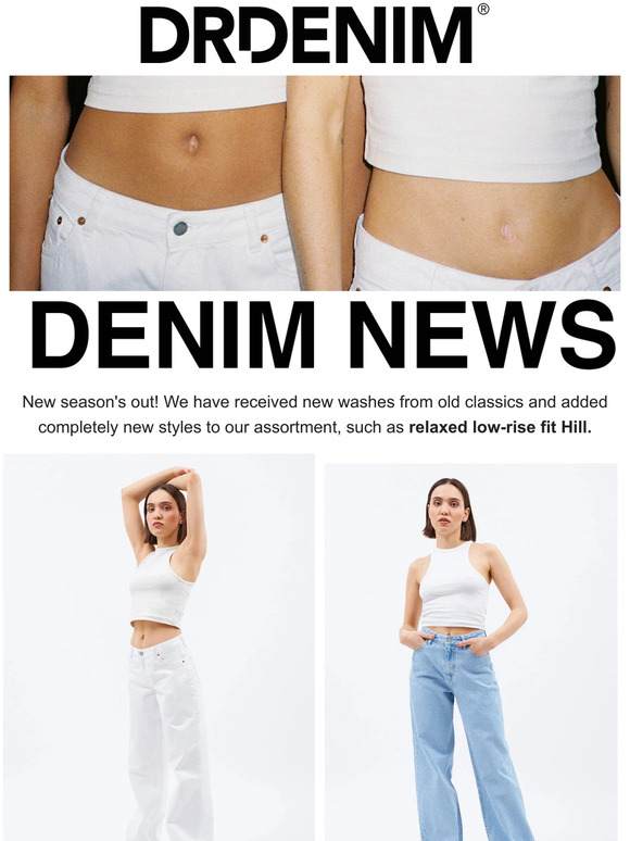 DENIM NEWS | MORE SIZES AVAILABLE