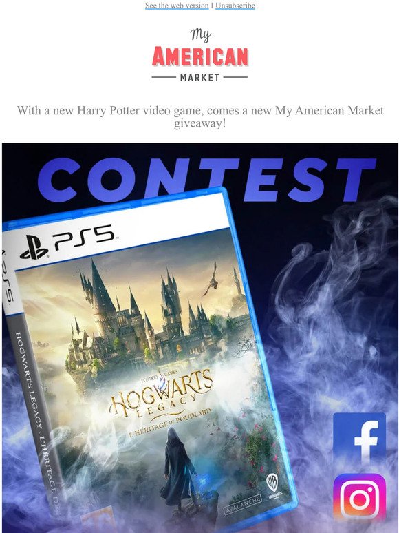 Win the new Harry Potter video game!