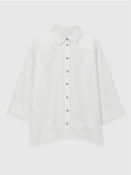 LINEN OVERSIZED SHIRT