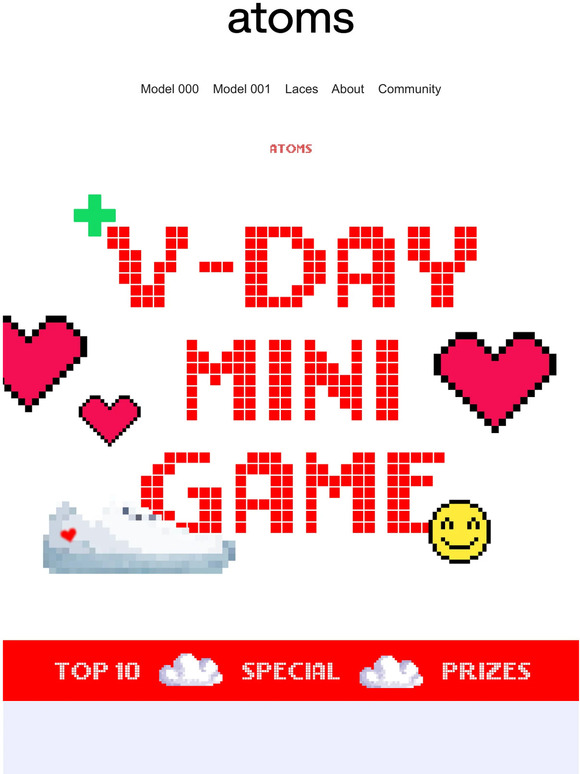 ❤️ V-DAY Pixel Mini Game - Giveaway/Challenge