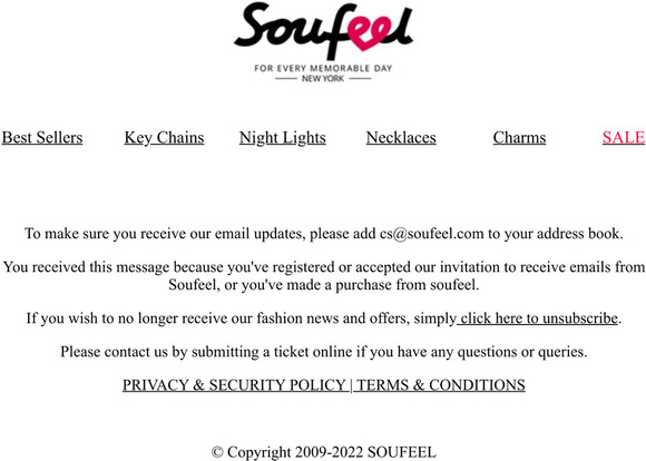 Contact soufeel deals