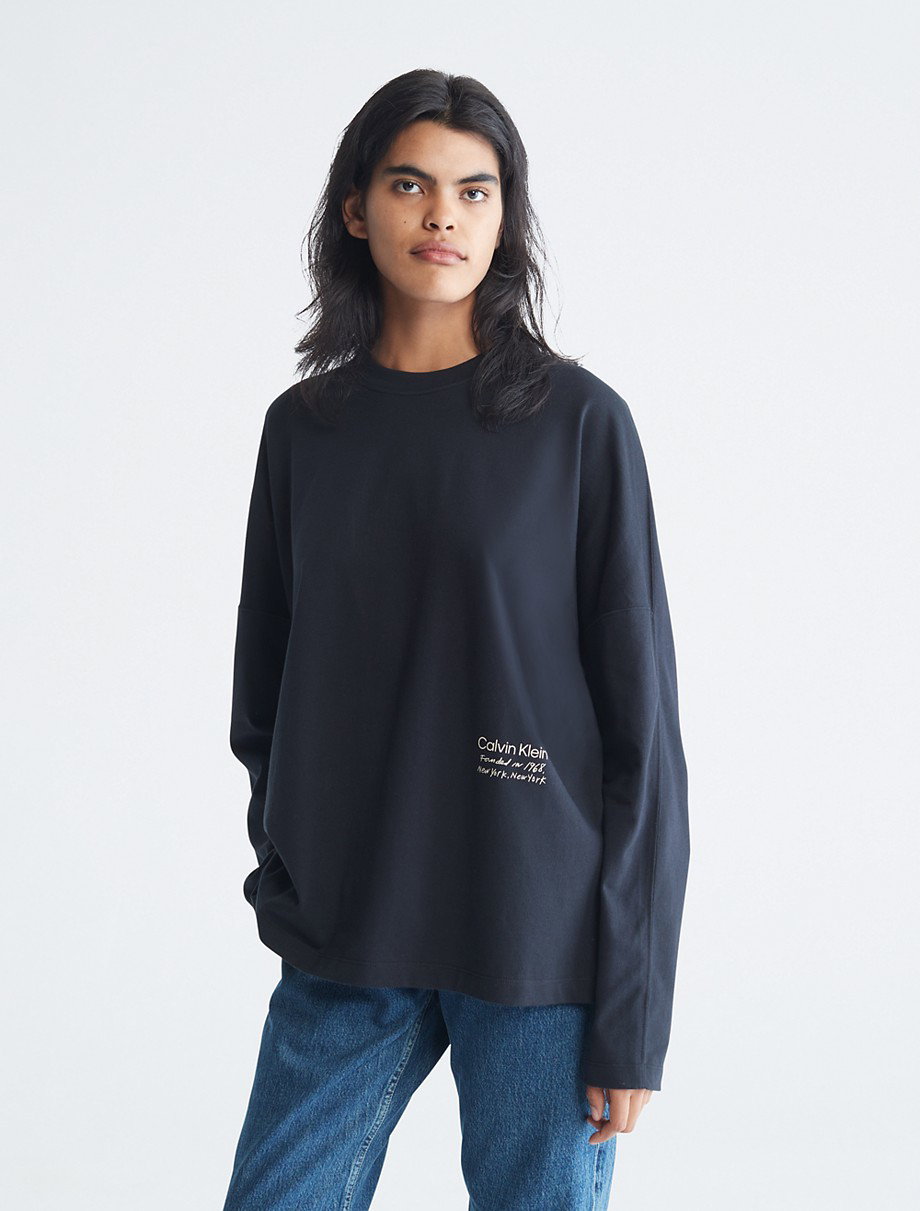 Standards Flyer Graphic Long Sleeve Tee
