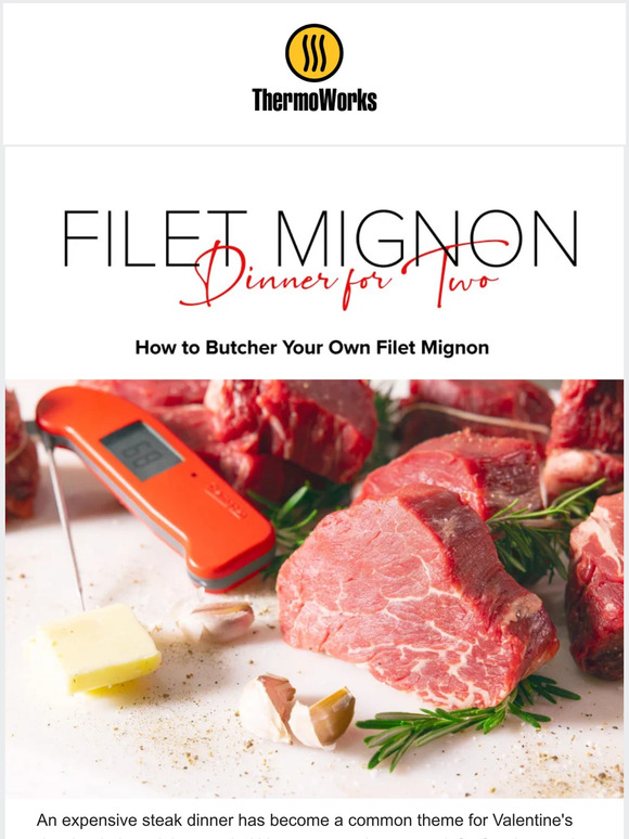 Thermoworks Filet Mignon—how To Butcher Your Own Tenderloin Milled 7892