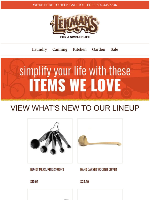 lehman's hardware & appliance Check Out These New Arrivals That We 💕 for February Milled