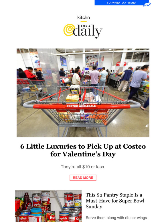 Kitchn 6 Little Luxuries to Pick Up at Costco for Valentine’s Day, A
