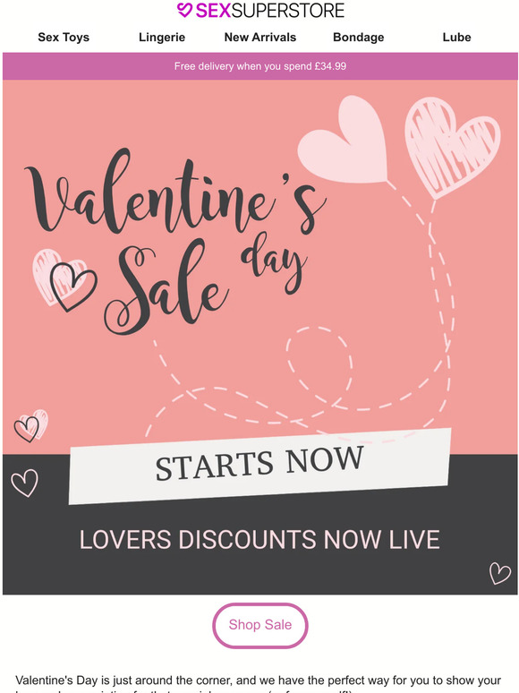 Don't miss out. Save on romantic gifts with our Valentine's Day sale