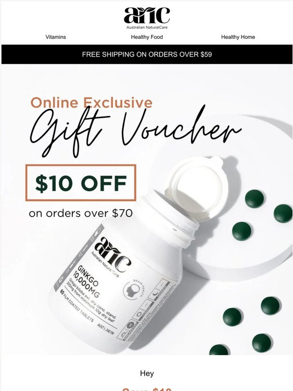 Your $10 voucher is expiring today! ⏰