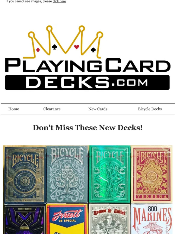 📢 Don' Miss These New Decks  🚲