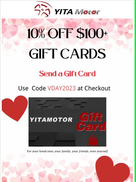 Valentine's Day Savings💗for Gift Card
