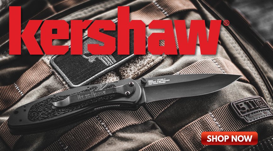 Kershaw 4038 Tumbler Pocket Knife, 3.25 D2 High Carbon Steel Drop