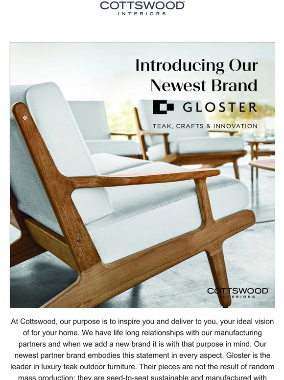 The Most Luxurious Teak Outdoor Furniture Is Coming!