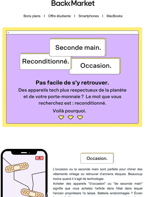 🥊 Reconditionné vs. occasion