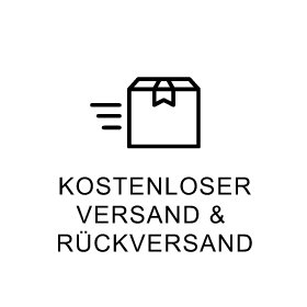 Kostenlose Lieferung und Rücksendung