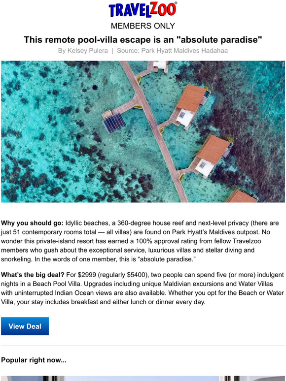 travelzoo This remote poolvilla escape is an "absolute paradise" Milled