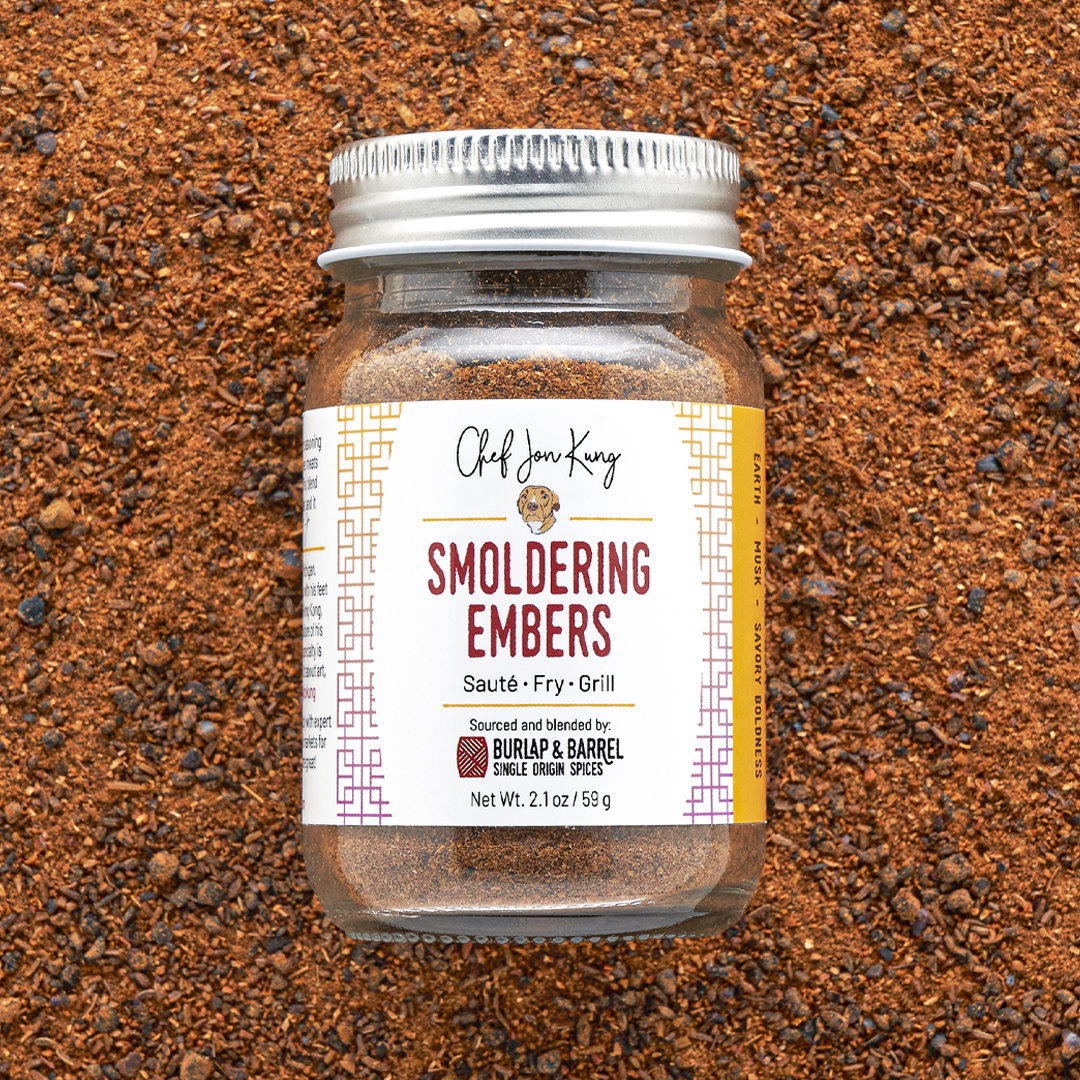 Smoldering Embers, Jon Kung with Burlap & Barrel