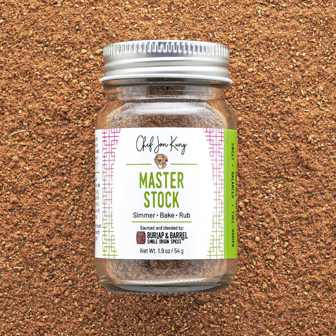 Master Stock, Jon Kung with Burlap & Barrel