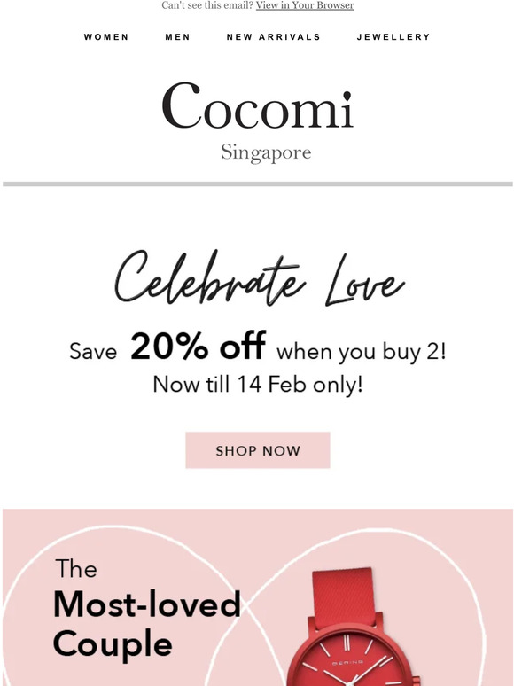20% off for the Perfect Duo! ❤️🌹