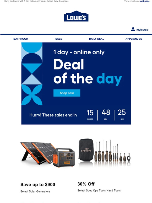 Lowes Time’s almost up! Shop these deals QUICK. Milled