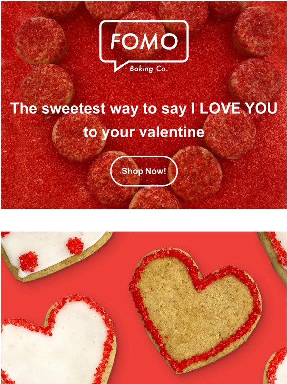 Order By Midnight For Valentine's Day!
