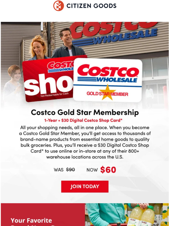 Shop More & Spend Less With Costco