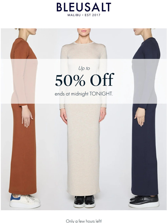 Up to 50% OFF Ends at MIDNIGHT!