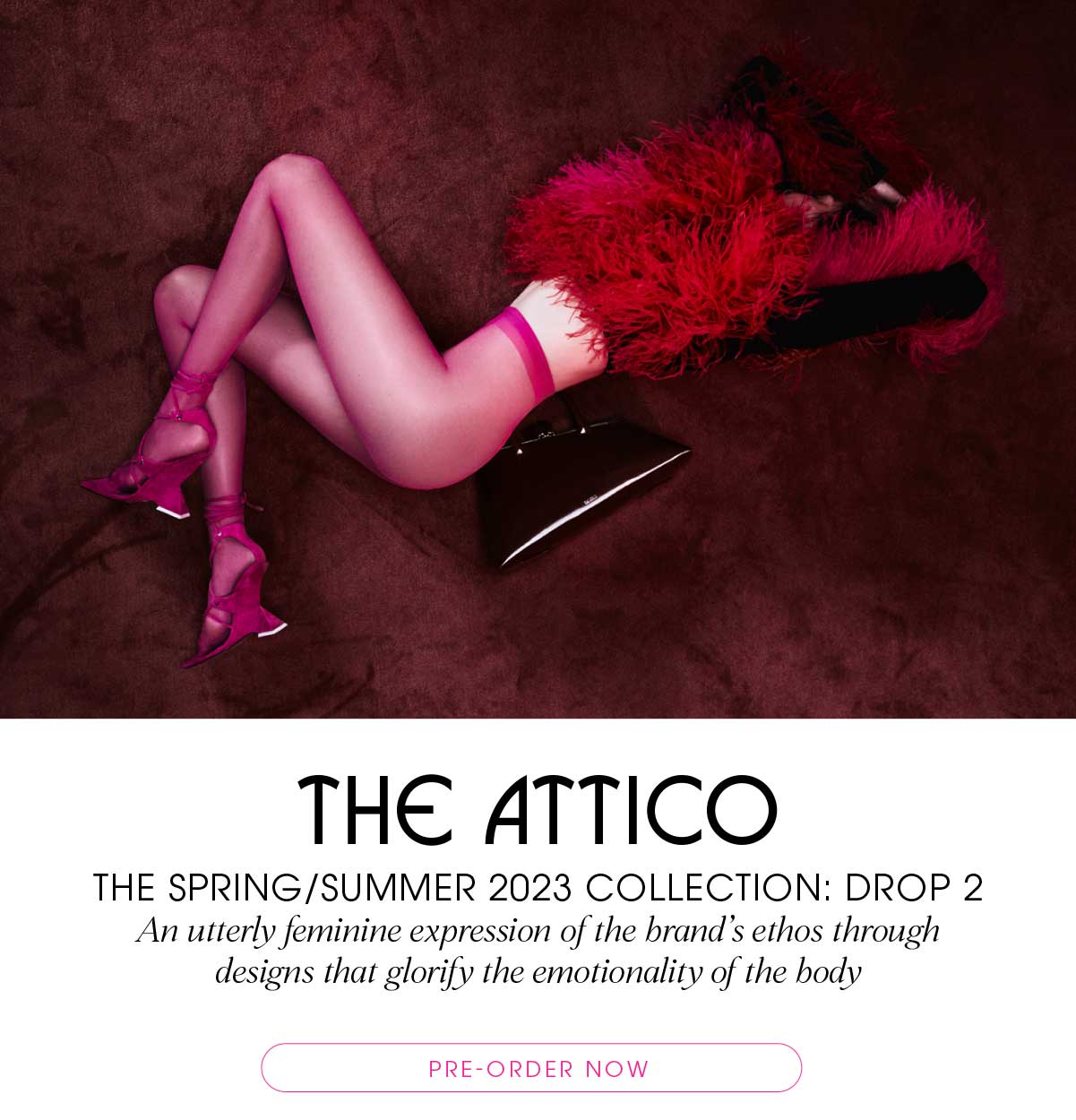 The Webster: Pleasure Matters: THE ATTICO SS23 Collection