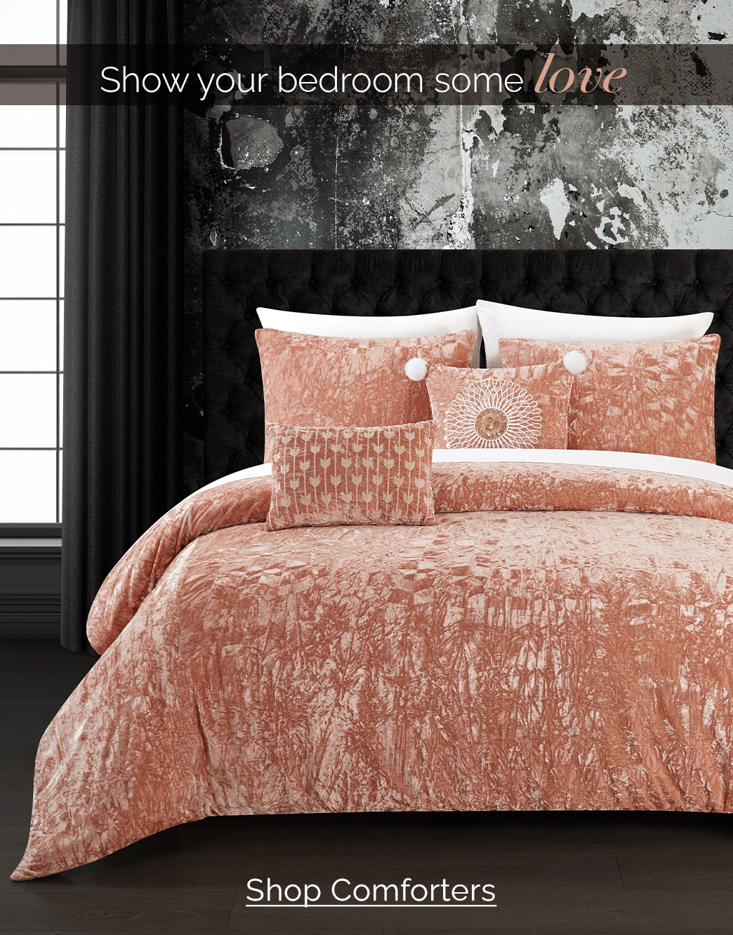 Chic Home Design LLC Is your bedroom ready for Valentine's Day?💝 Milled