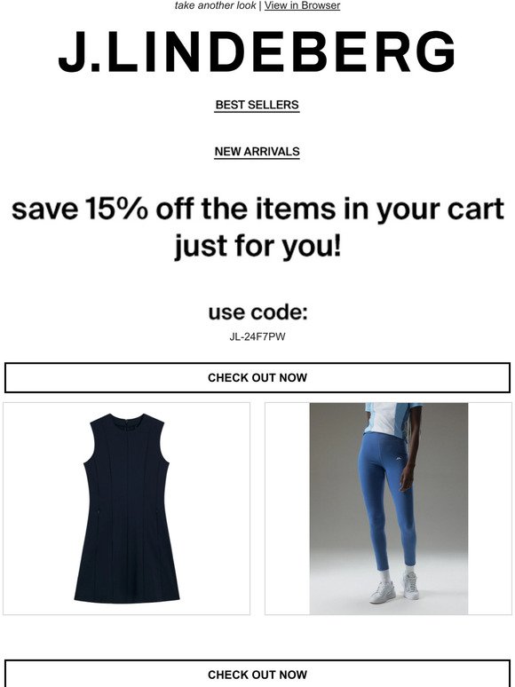 Just For You | Take 15% Off Your Cart