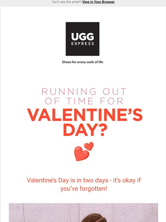 Running out of time for Valentine’s Day? 💕
