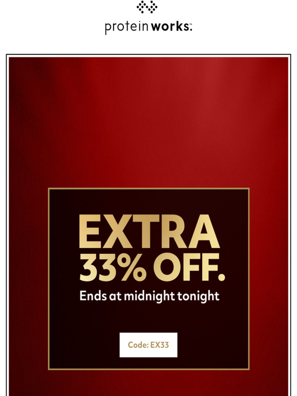 6 Hours - Extra 33% Off SALE, Let's GO! 💪