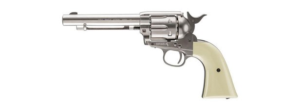 Colt Peacemaker SAA CO2 Revolver, Nickel