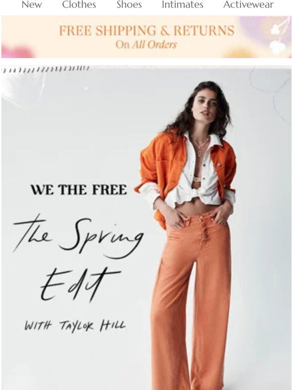 The Spring Edit Free People: We The Free: The Spring Edit | Milled
