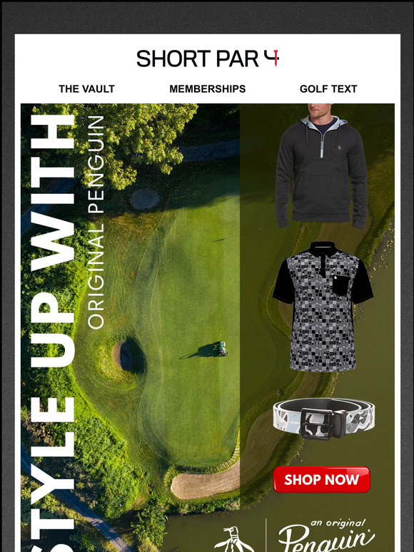 Style up with Original Penguin🏌️‍♂️