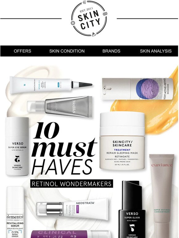 Our top 10 Retinol products
