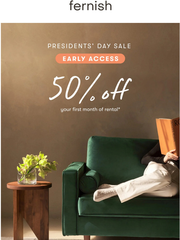 ⚠️ Early Access – Shop with 50% Off ⚠️