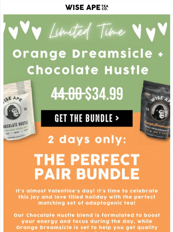 2 DAYS LEFT! Save 20% with our Valentines Bundle! 🧡💚