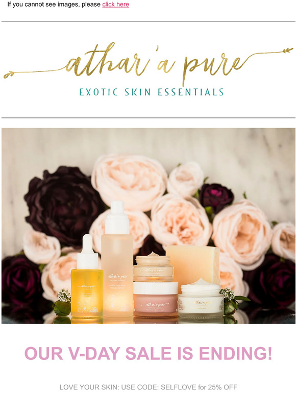 Last Chance! Love Your Skin V-Day Sale! 25% Off! 💓