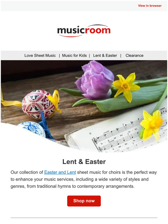 Lent & Easter 🎵