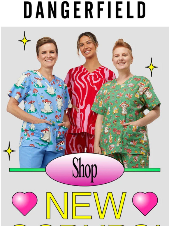 Dangerfield New Dangerfield Scrubs Have Arrived 💜 Milled