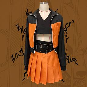 Female Uzumaki Naruto from Naruto Halloween Cosplay Costume