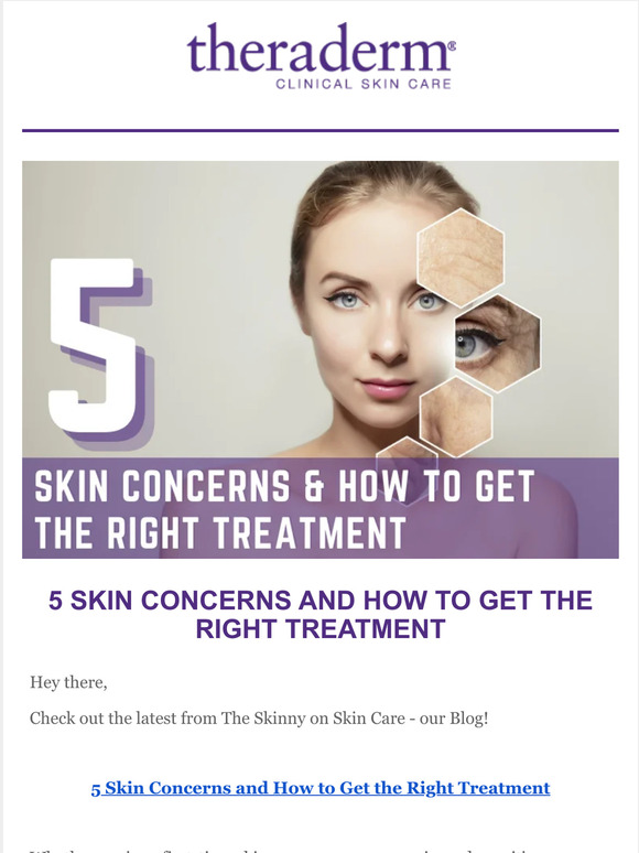 Therapon Skin Health: 5 Skin Concerns and How to Get the Right 